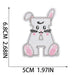 Kids Range Easter Embroidered 6.8cm Iron On Patch Letter A