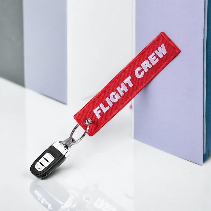 Flight Crew Luggage Tag Motorbike Keyrings