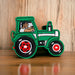 Tractor 8cm Embroidered Iron-On Patch