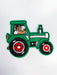 Tractor 8cm Embroidered Iron-On Patch