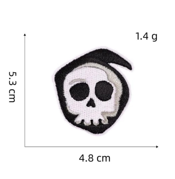 Halloween Embroidered Spooky Trick or Trick Patches Collection