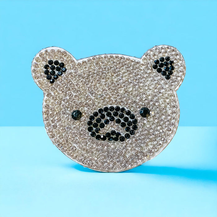 Bear Rhinestone Iron-On Patches