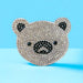 Bear Rhinestone Iron-On Patches