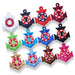 Anchor Embroidered 6cm Iron On Patches