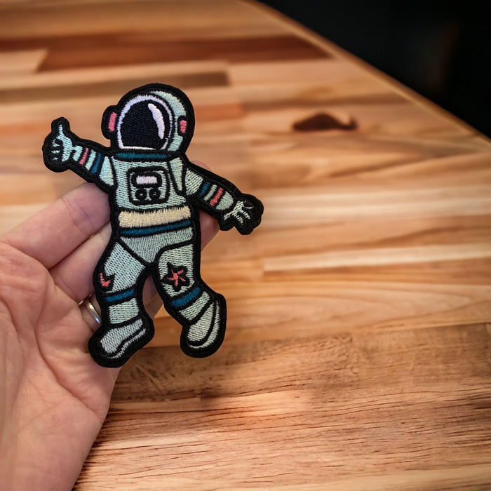 Astronaut Embroidered Iron-On Patch