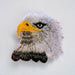 White Eagle Embroidered 7cm Iron-On Patch