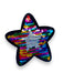 Rainbow Sequin Sparkle Star Iron On Patch