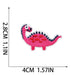 Dinosaur Jurassic Embroidered Iron-On Patch