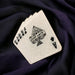 Royal Flush Spades Embroidered 7.5cm Iron-On Patch