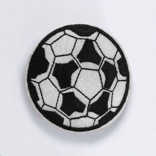 Football Embroidered 7cm Iron-On Patch