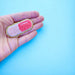 Pill Embroidered 2.5cm Iron-On Patch