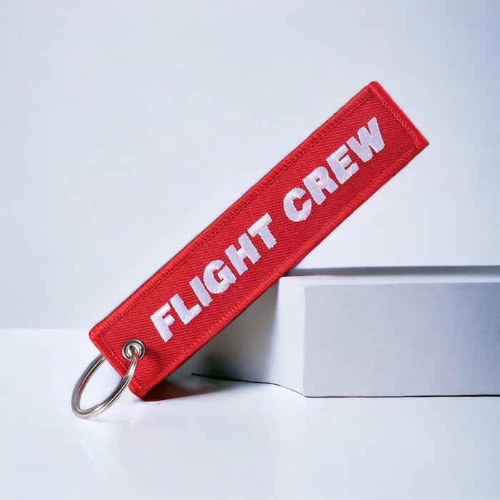 Flight Crew Luggage Tag Motorbike Keyrings