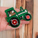 Tractor 8cm Embroidered Iron-On Patch