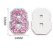 Pink Sequin 5cm Iron-On Patch Number 8