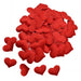 Satin Heart Fabric Confetti (Pack 50)