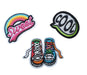 Cool Sweet Trainers Embroidered Iron-On Patch