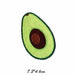 Avocado Embroidered 5.5cm Iron-On Patch