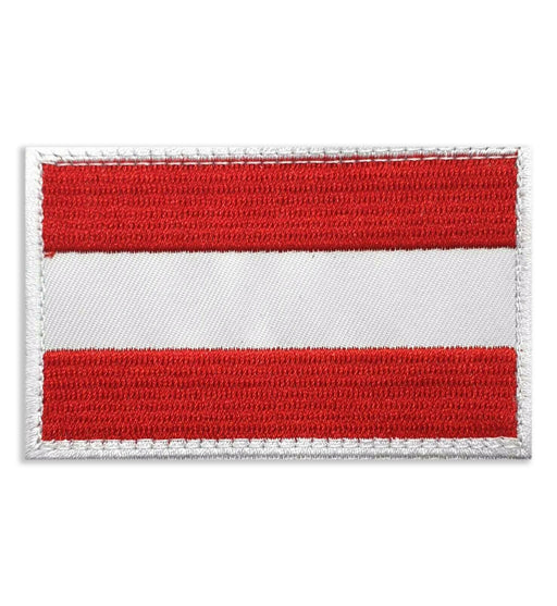 Austria Flag Football 8cm Embroidered Patch