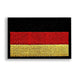 Germany Flag Football 8cm Embroidered Patch