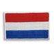 Netherlands Flag Football 8cm Embroidered Patch