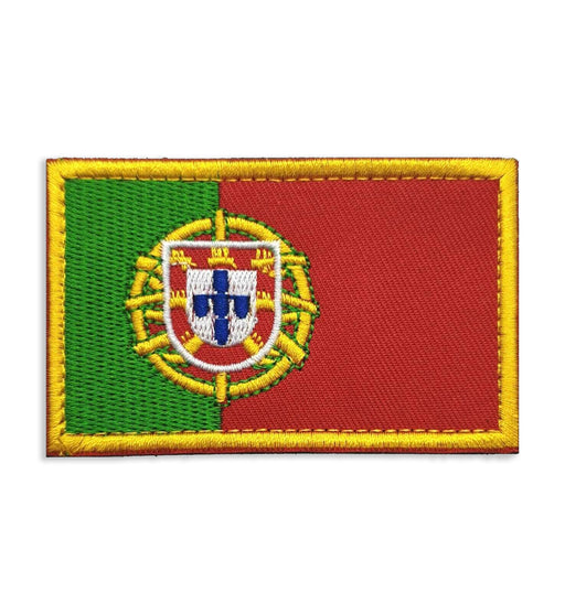 Portugal Flag Football 8cm Embroidered Patch