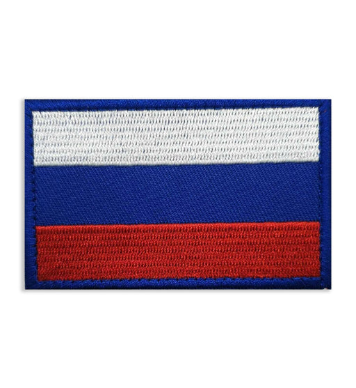 Russia Flag Football 8cm Embroidered Patch