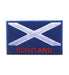 Scotland Flag Football 8cm Embroidered Patch