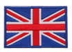 Union Jack GB Flag 8cm Embroidered Patch