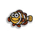 SeaLife Clownfish Embroidered Iron-On Patch