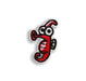 SeaLife Seahorse Embroidered Iron-On Patch