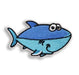 SeaLife Shark Embroidered Iron-On Patch