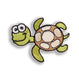 SeaLife Sea Turtle Embroidered Iron-On Patch