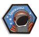 Space Scout Astronaut Embroidered Iron-On Patch