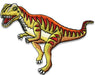 Velociraptor Jurassic Embroidered Iron-On Patch