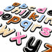 3D Varsity Style Lowercase Multicolored 7.5cm Chenille Iron-On Patch Letters