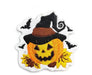 Halloween Pumpkins & Vampire Bat Iron-On Patches