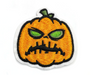 Halloween Pumpkins & Vampire Bat Iron-On Patches