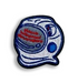 Space Astronaut Helmet 6cm Embroidered Iron-On Patch