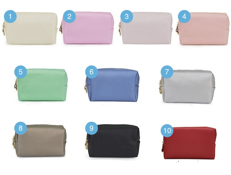 PU Leather Toiletry Bags