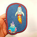 Astronaut NASA Space Embroidered Iron On Patch