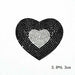 Star & Heart Rhinestone Iron-On Patches