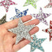 Rhinestone Sparkle Star Iron On Patch