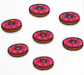 Doughnut Embroidered 4cm Iron-On Patch