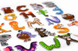 Kids Range Embroidered 6cm Animal Iron-On Patch Letters