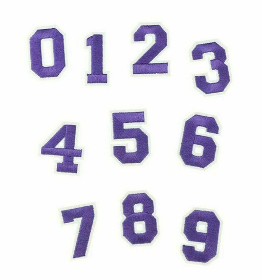 Jersey Numbers — Patches R Us