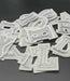 Silver Embroidered 4.5cm Iron-On Patch Letters