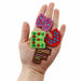 Kids Range Multi Coloured 4cm Iron-On Patch Letters