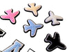 3D Chenille Plane 5cm Iron-On Patches