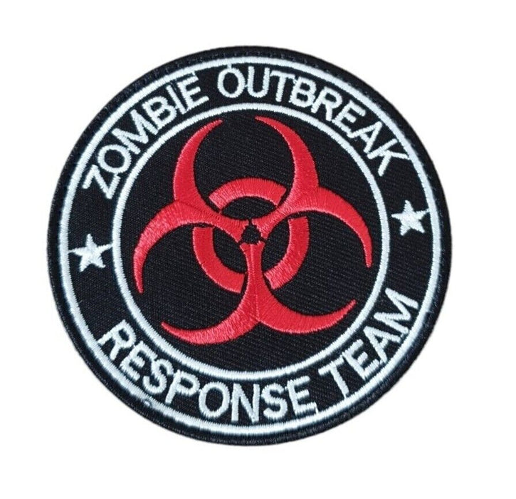 Zombie Outbreak 8cm Halloween Sew On Patches