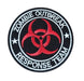 Zombie Outbreak 8cm Halloween Sew On Patches